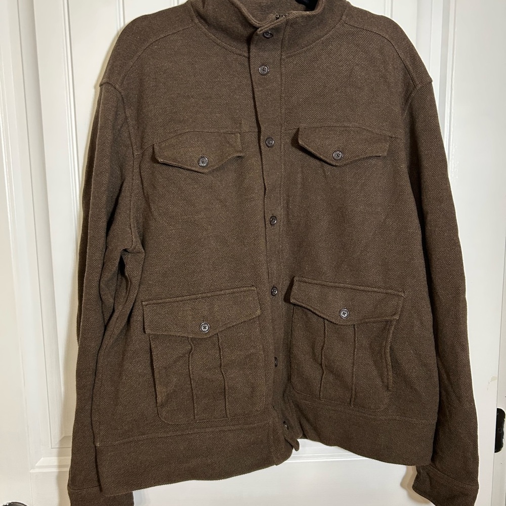 Banana Republic Men's Brown Military Jacket